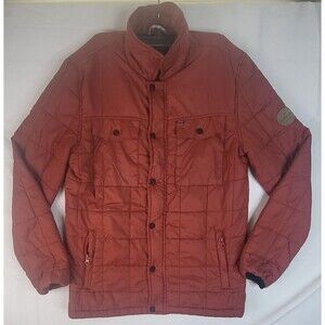 Rip Curl Jacket Anti Series Womens S Rust Full Zip Lightweight Outdoor Hiking